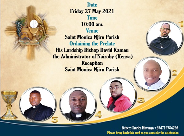 ORDINATION